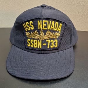Vintage‎ Northstar USS Nevada SSBN-733 Snapback Hat